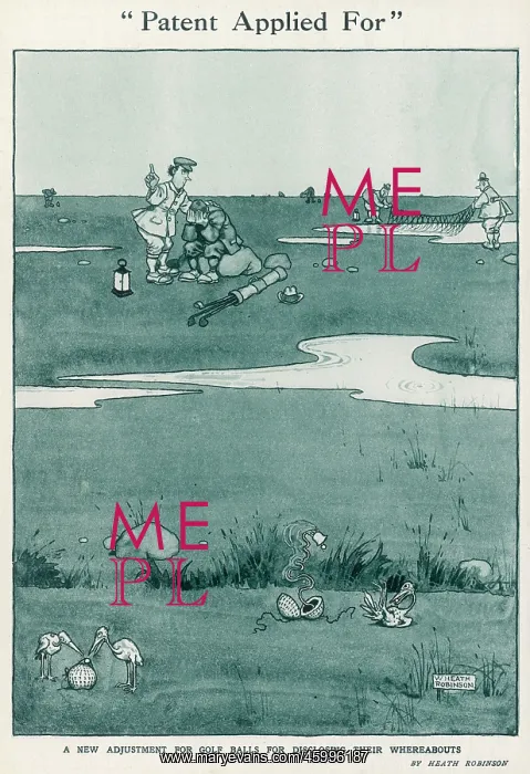 : Patent Applied For by William Heath Robinson : Patent Applied For by William Heath Robinson