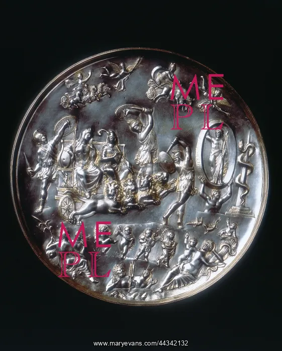 : Pater of Parabiaco, silver plate : Pater of Parabiaco, silver plate