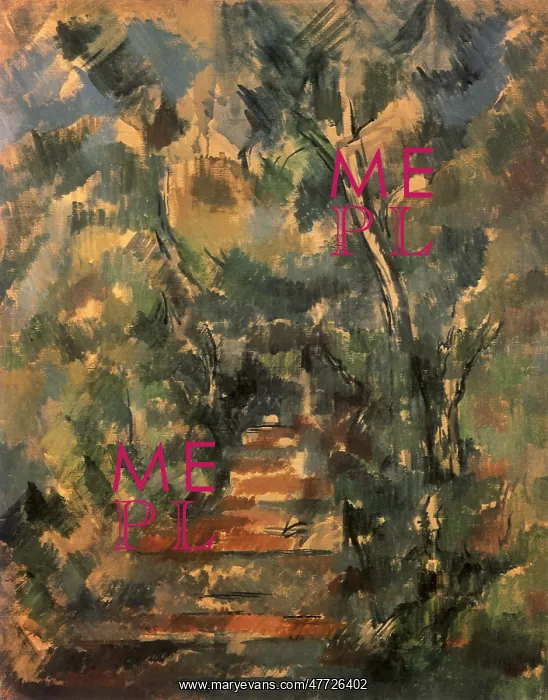  : Path in Forest, by Paul Cezanne
