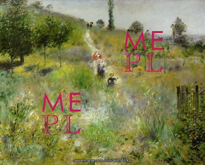 : Path in the High Grass, by Renoir : Path in the High Grass, by Renoir