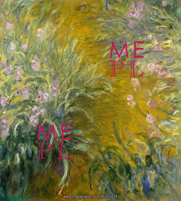 : The Path through the Irises, by Claude Monet, 1914?17 : The Path through the Irises, by Claude Monet, 1914?17