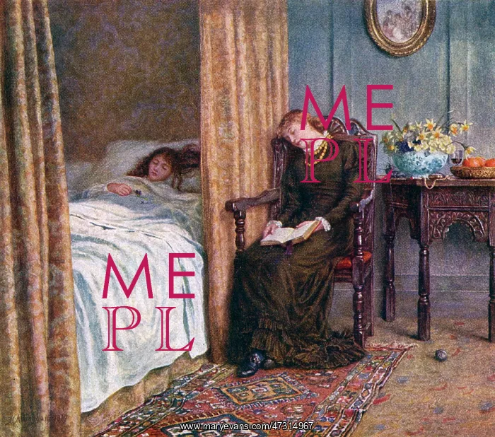: PATIENT AND MOTHER / 1879 : PATIENT AND MOTHER / 1879
