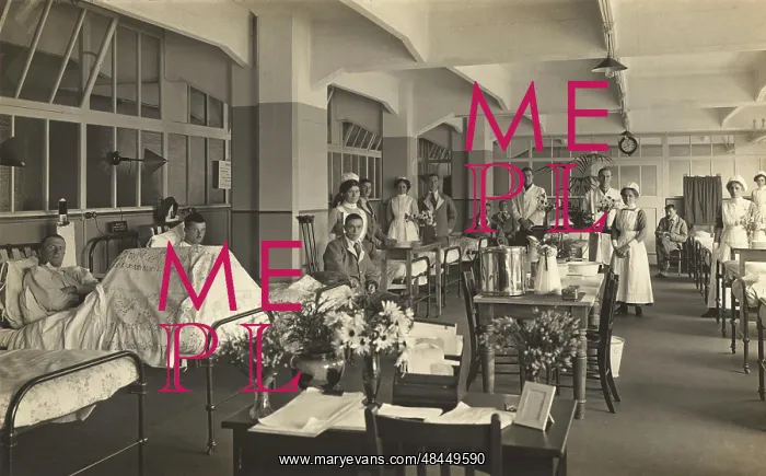 : Patients, doctors and nurses at the King George : Patients, doctors and nurses at the King George