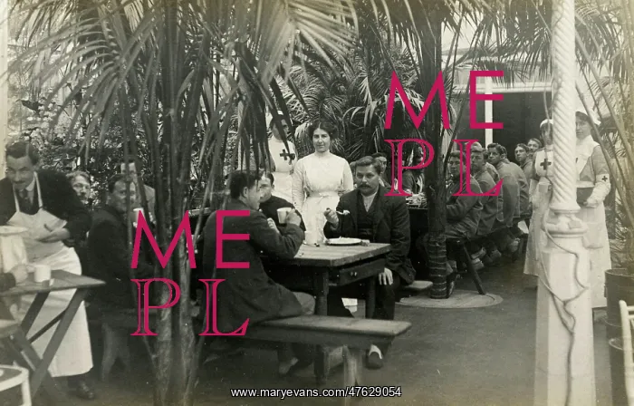 : Patients in the Mess Room, Quex Park : Patients in the Mess Room, Quex Park