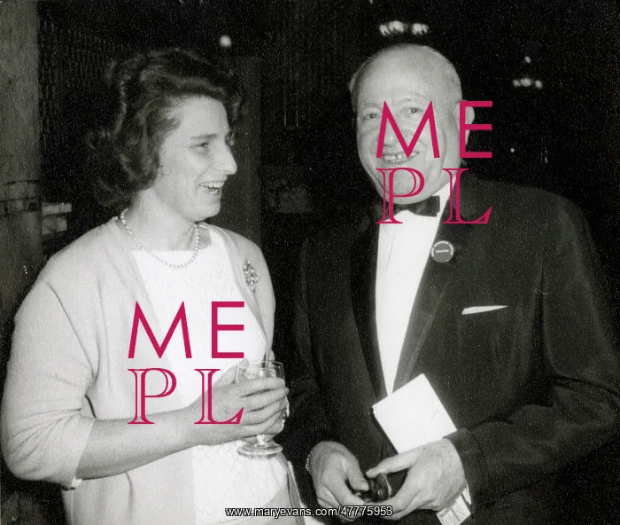 : Patricia O'Byrne with an unknown gentleman : Patricia O'Byrne with an unknown gentleman