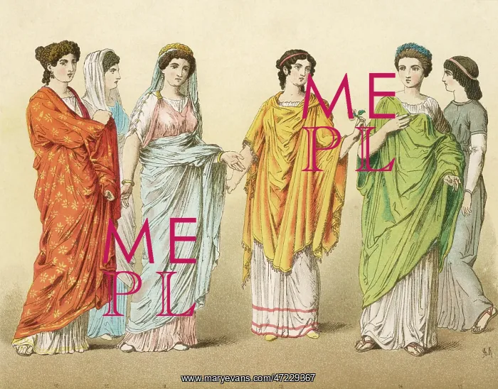  : PATRICIAN LADIES & SLAVE