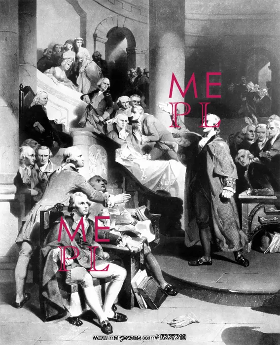 : Patrick Henry during his famous speech, ..Give ? : Patrick Henry during his famous speech, ..Give ?