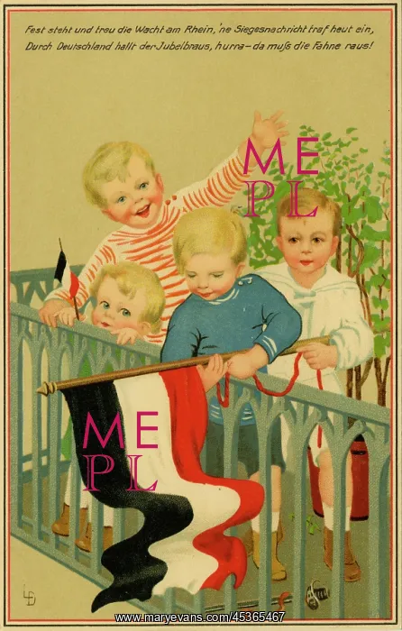: Patriotic German children : Patriotic German children