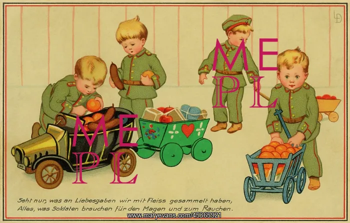 : Patriotic German children : Patriotic German children
