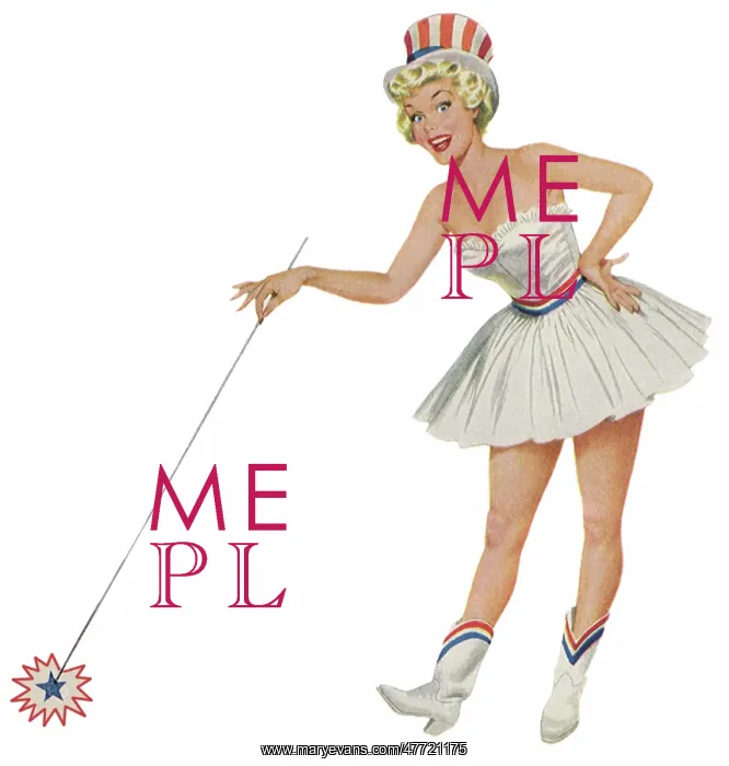 : Patriotic Majorette : Patriotic Majorette
