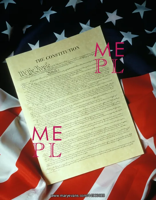 : Patriotic Symbolic of US Constitution and American Flag : Patriotic Symbolic of US Constitution and American Flag