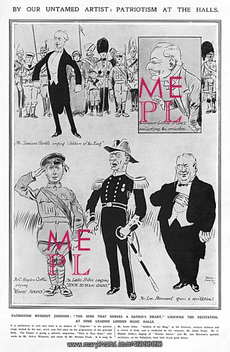 : Patriotism at the Halls, WW1 : Patriotism at the Halls, WW1