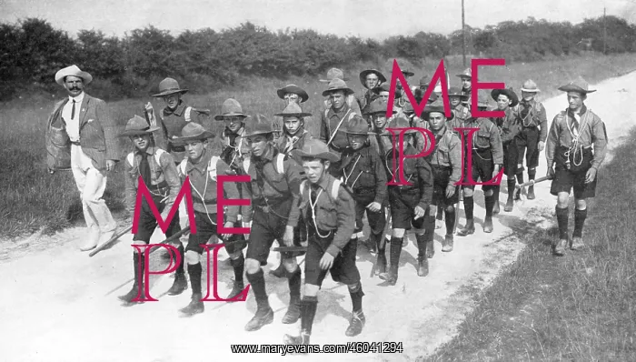 : A patrol of boy scouts : A patrol of boy scouts
