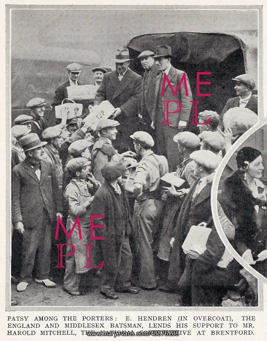 : Patsy among the Porters - Elias Patsy Hendren : Patsy among the Porters - Elias Patsy Hendren