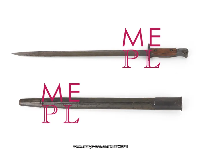 : Pattern 1907 / 1913 bayonet, 1917, used during World War One : Pattern 1907 / 1913 bayonet, 1917, used during World War One