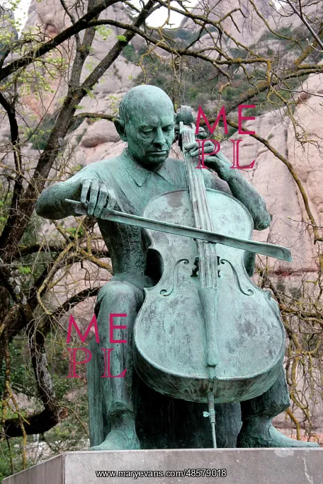 : Pau Casals (1876-1973). Cellist, composer and conductor : Pau Casals (1876-1973). Cellist, composer and conductor