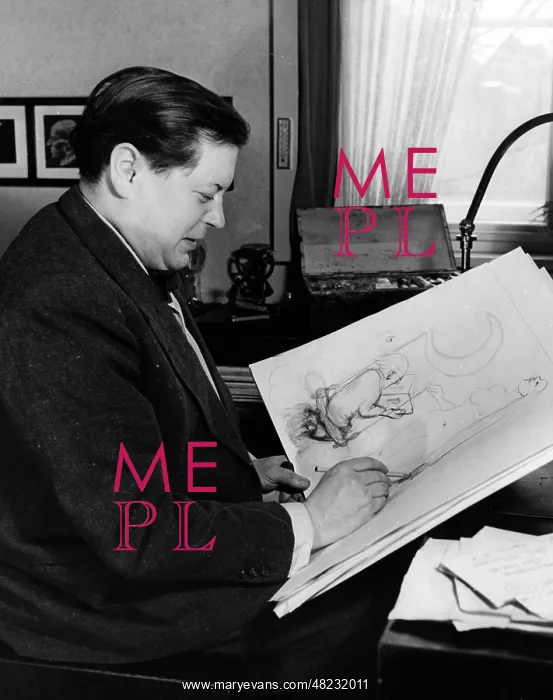: Paul Dahlke draws, 1941 : Paul Dahlke draws, 1941