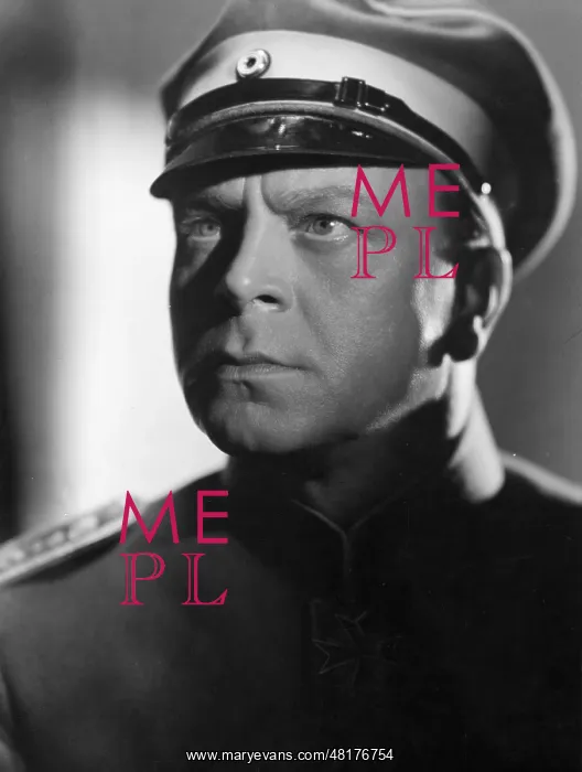 : Paul Hartmann in Pour le Merite, 1938 : Paul Hartmann in Pour le Merite, 1938