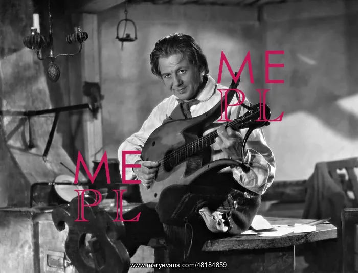 : Paul Hoerbiger in The Dear Augustin, 1940 : Paul Hoerbiger in The Dear Augustin, 1940