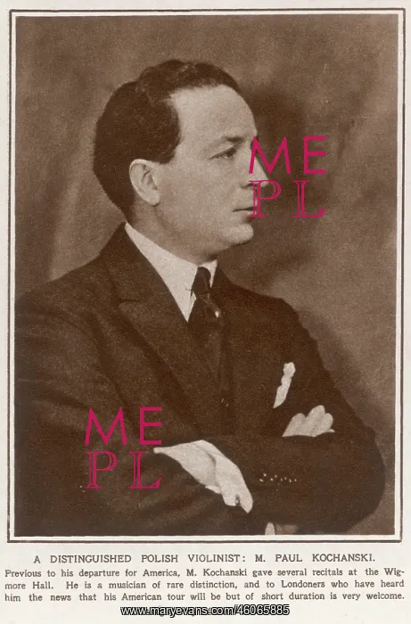 : Paul Kochanski : Paul Kochanski
