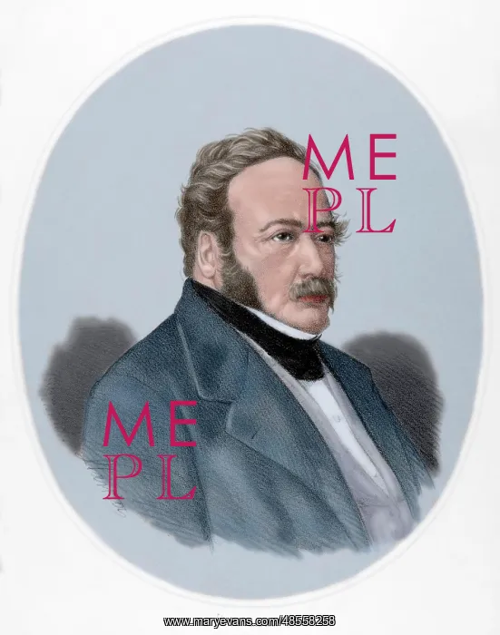 : Paul de Kock (1793-1871). Engraving. Colored : Paul de Kock (1793-1871). Engraving. Colored
