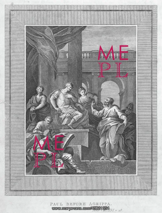: Paul before Marcus Julius Agrippa II : Paul before Marcus Julius Agrippa II