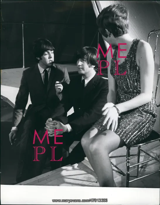: Paul McCartney, John Lennon and Cilla Black : Paul McCartney, John Lennon and Cilla Black