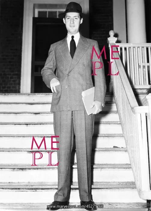 : Paul Mellon while attending classes at St. John's : Paul Mellon while attending classes at St. John's