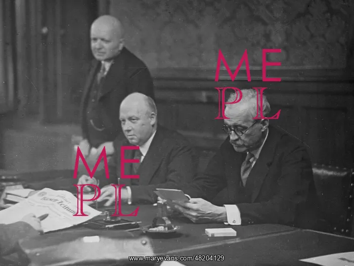 : Paul Moldenhauer and Siegfried von Kardorff : Paul Moldenhauer and Siegfried von Kardorff