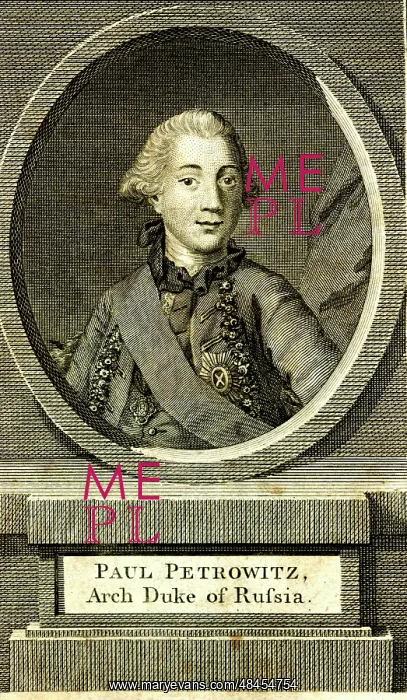  : Paul Petrowitz, Archduke of Russia