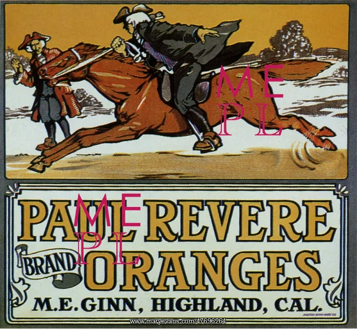  : Paul Revere Label
