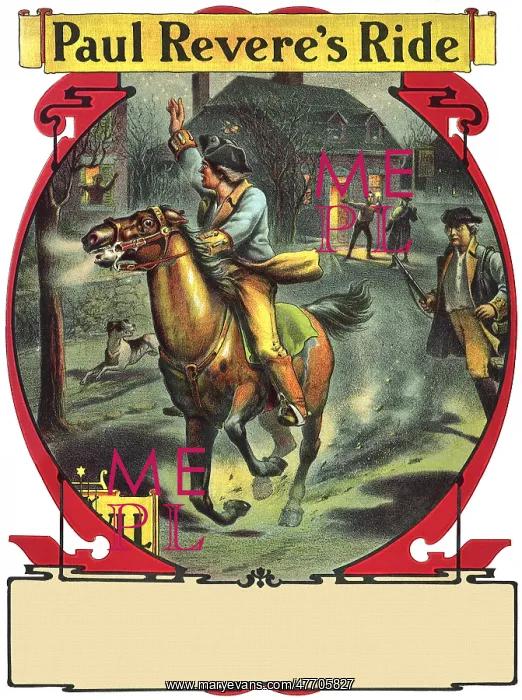  : Paul Revere Ride - 1775