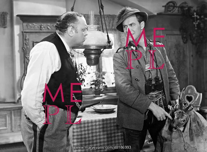 : Paul Richter and Willi Roesner in The Hunter of Fall, 1936 : Paul Richter and Willi Roesner in The Hunter of Fall, 1936