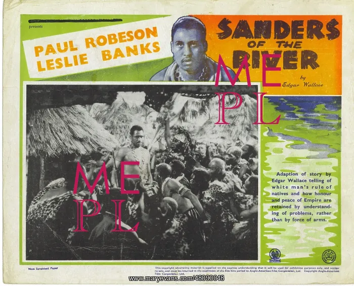 : Paul Robeson in Sanders of the River : Paul Robeson in Sanders of the River