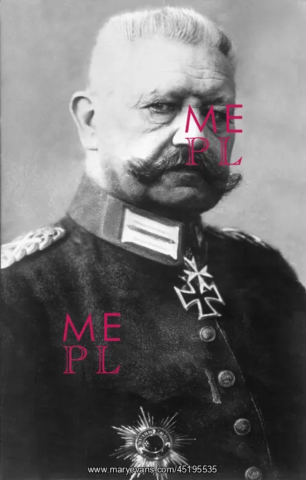 : Paul von Hindenburg : Paul von Hindenburg