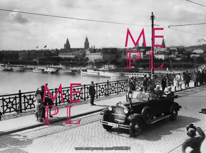 : Paul von Hindenburg in Mainz, 1930 : Paul von Hindenburg in Mainz, 1930