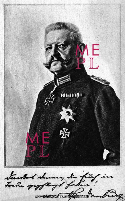 : Paul von Hindenburg und Beneckendorff : Paul von Hindenburg und Beneckendorff