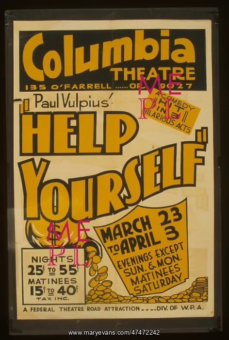 : Paul Vulpius Help yourself A comedy hit in 3 hilarious acts : Paul Vulpius Help yourself A comedy hit in 3 hilarious acts