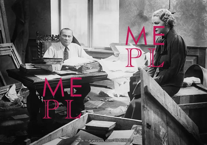 : Paul Wegener and Brigitte Helm in Inge and the millions, 1 : Paul Wegener and Brigitte Helm in Inge and the millions, 1