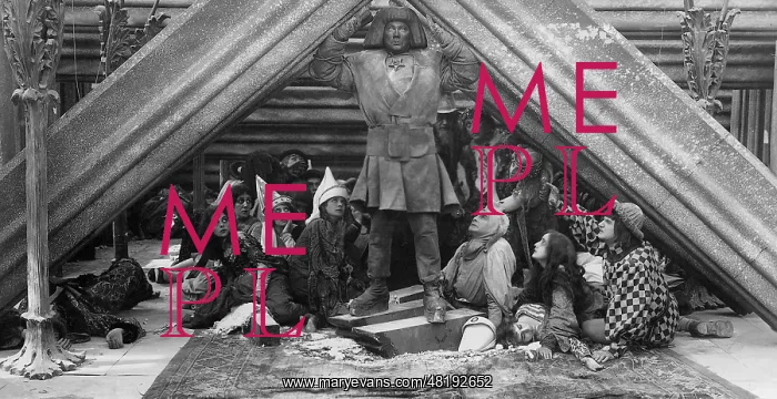 : Paul Wegener in Der Golem, 1915 : Paul Wegener in Der Golem, 1915