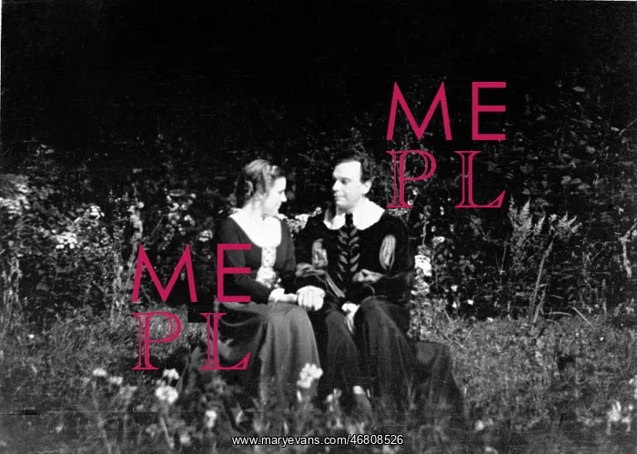 : Paula Wessely and Ewald Balser in Faust 1933 : Paula Wessely and Ewald Balser in Faust 1933