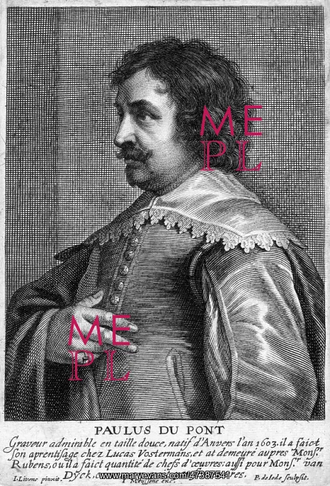 : Paulus Du Pont, after Van Dyck : Paulus Du Pont, after Van Dyck