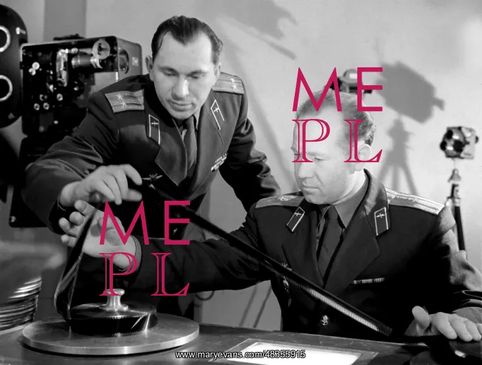 : Pavel Belyayev and Alexei Leonov, 1965 : Pavel Belyayev and Alexei Leonov, 1965