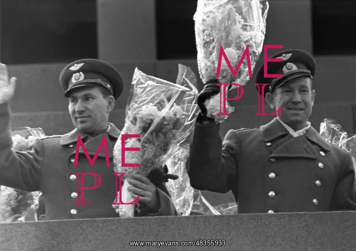 : Pavel Belyayev and Alexei Leonov, 1965 : Pavel Belyayev and Alexei Leonov, 1965