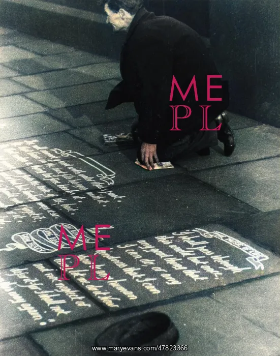 : Pavement artist 1930s : Pavement artist 1930s