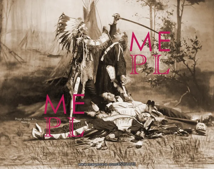: Pawnee Bill's Wild West Show featured a ? : Pawnee Bill's Wild West Show featured a ?