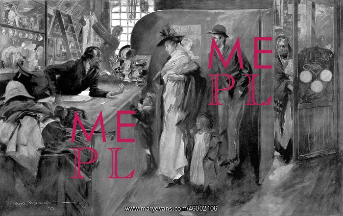 : The pawnshop as a last resource 1899 : The pawnshop as a last resource 1899
