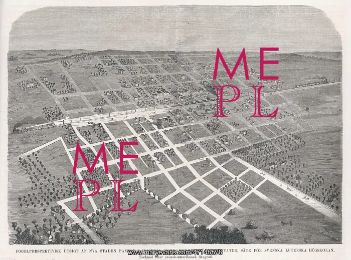 : Paxton, Illinois town plan : Paxton, Illinois town plan