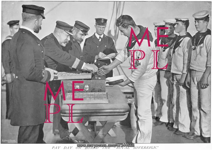  : Pay Day on Naval Ship