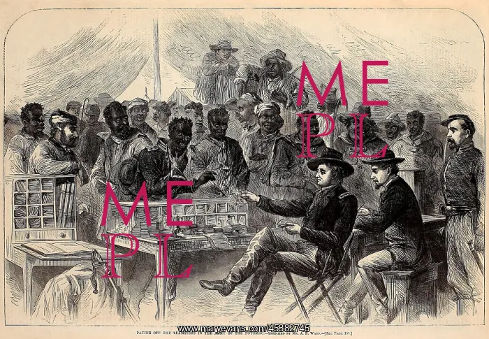 : Paying the teamsters in the Army of the Potomac : Paying the teamsters in the Army of the Potomac